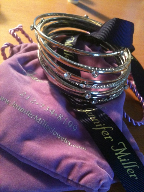 White Gold Bangle Bracelets